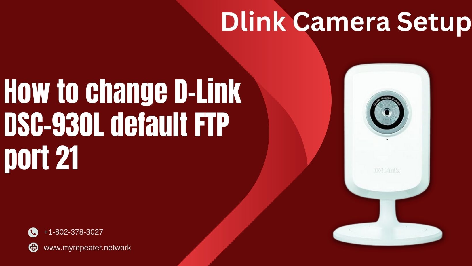 How to change D-Link DSC-930L default FTP port 21