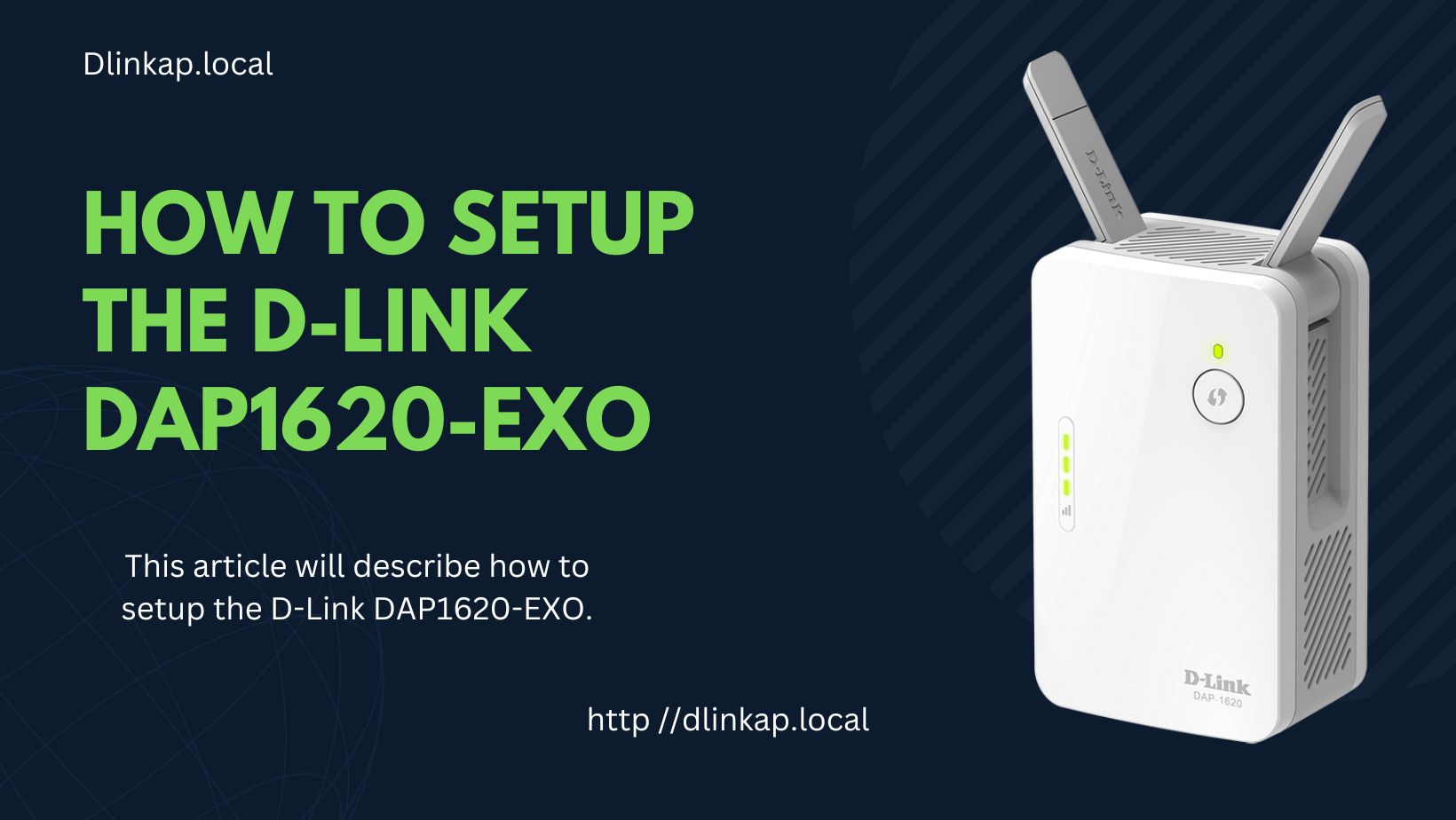 Dlink DAP 1620, Dlinkap, Dlink, Dlinkap.local