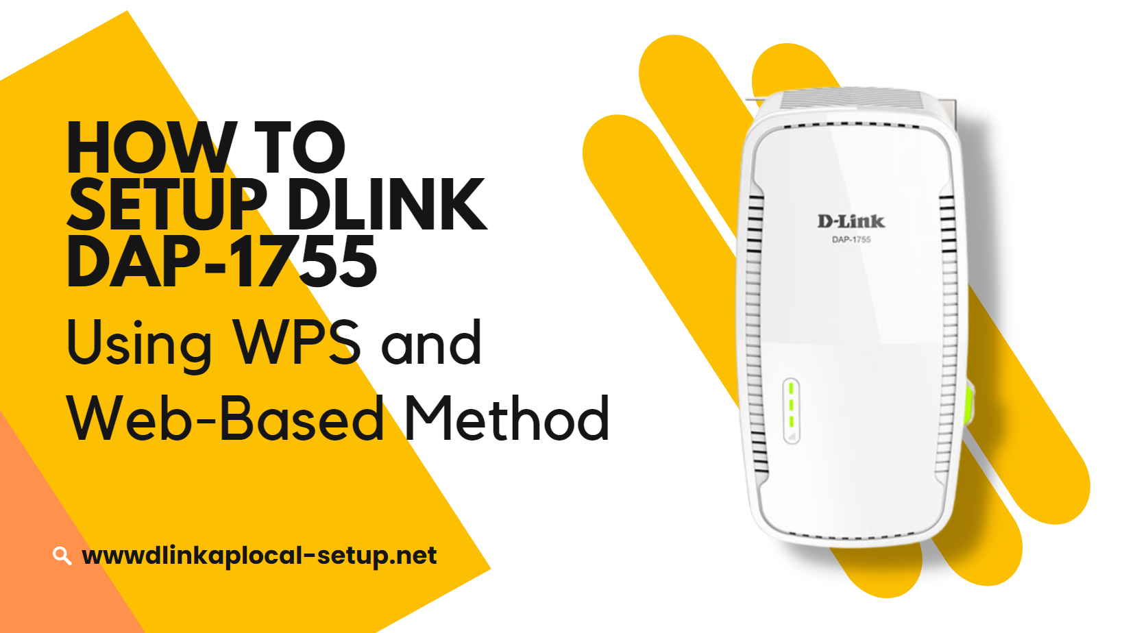 How to setup Dlink DAP-1755