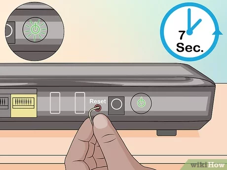 How can I reset my NETGEAR router to its factory settings?